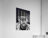 Lil NasX Black Acrylic Print