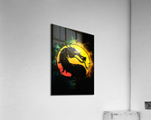 Mortal Kombat logo Acrylic Print