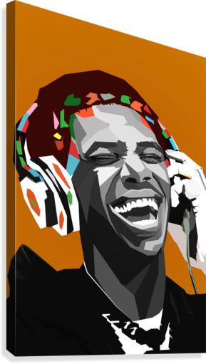 A Boogie wit da Hoodie Rapper Wpap Art Canvas Print