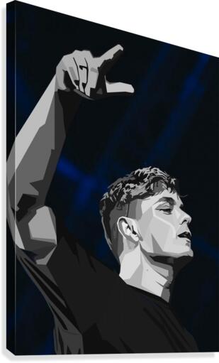 Martin Garrix Black by Long Art Wall Art