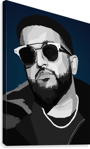 NAV rapper Canvas Print