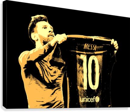 Lionel Messi Canvas Print