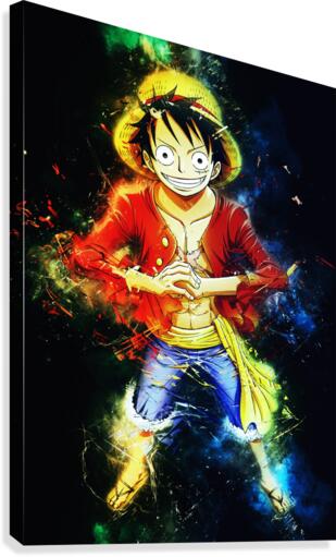 Luffy One Piece Canvas Print