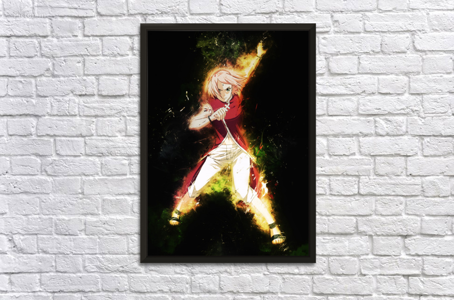 Sakura Haruno by Long Art Wall Art