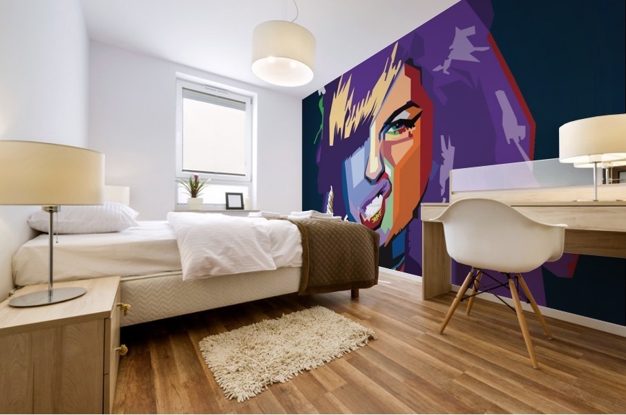 Amy Winehouse  Mural print