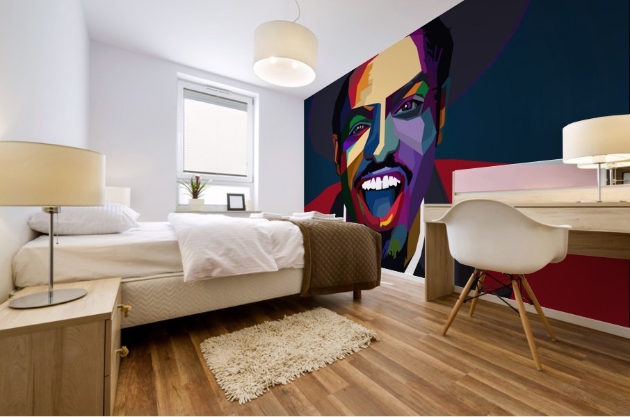 Andre 3000 Rapper Mural print