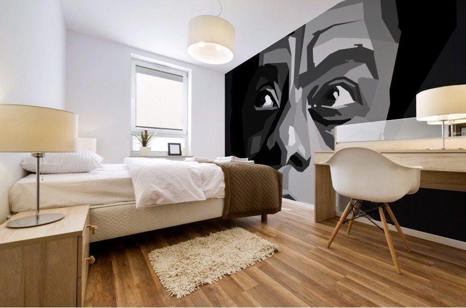 James Baldwin Mural print