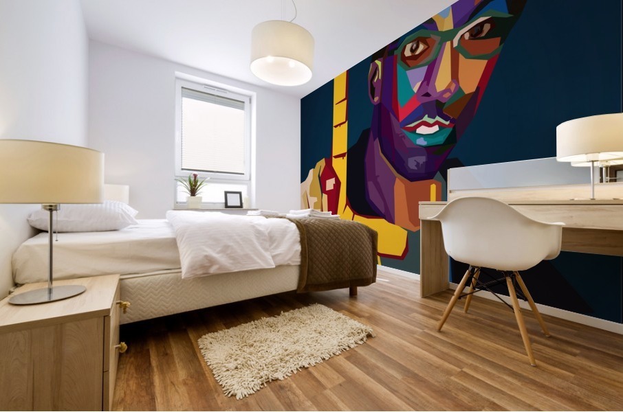 Big L Rapper Mural print