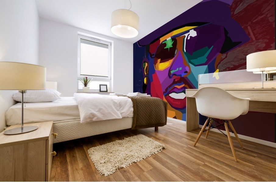 Big Boi Rapper Mural print