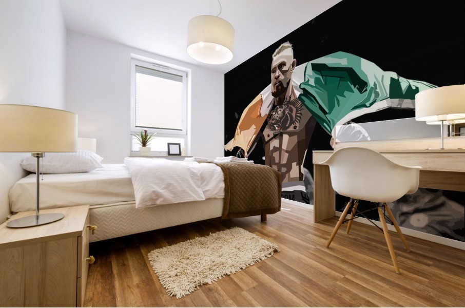 Conor McGregor Wpap Art Mural print