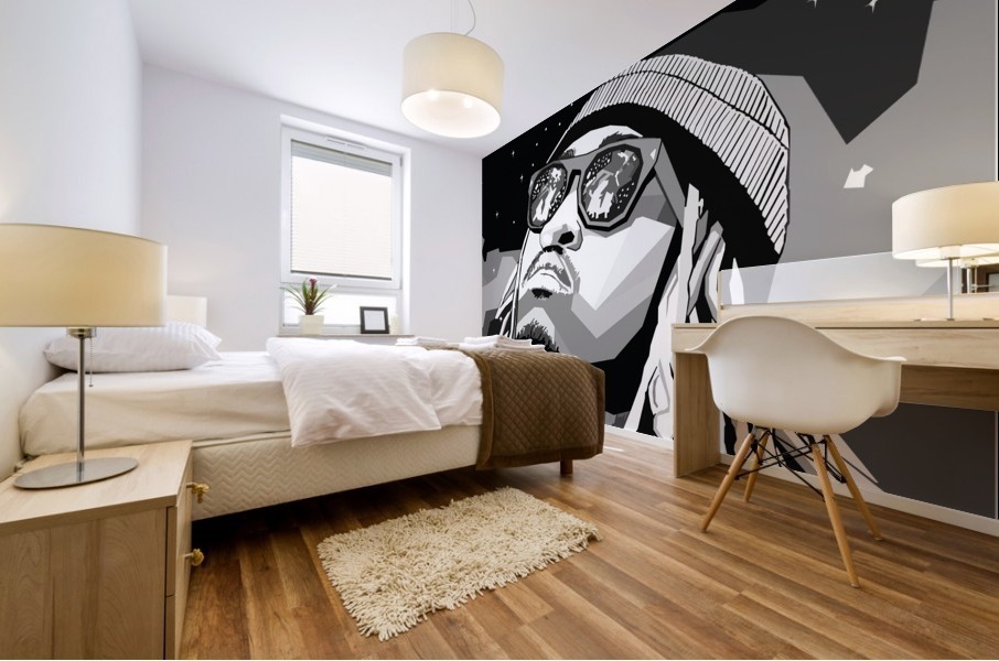 Future Rapper Mural print