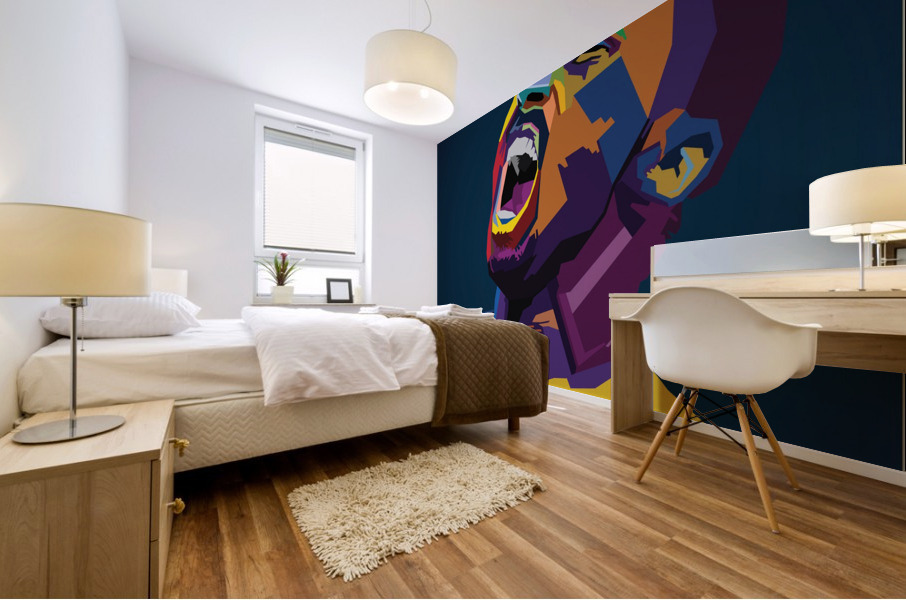 Kobe Bryant Mural print