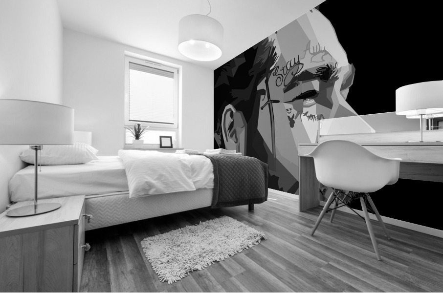 Post Malone rapper Mural print