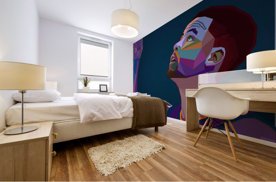 Stephen Curry Wpap Mural print