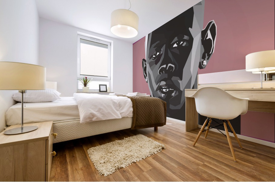 IGOR black rapper Mural print
