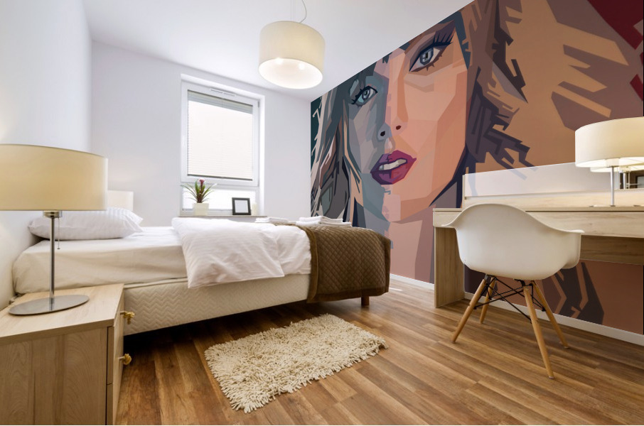 Taylor Swift singer Mural print