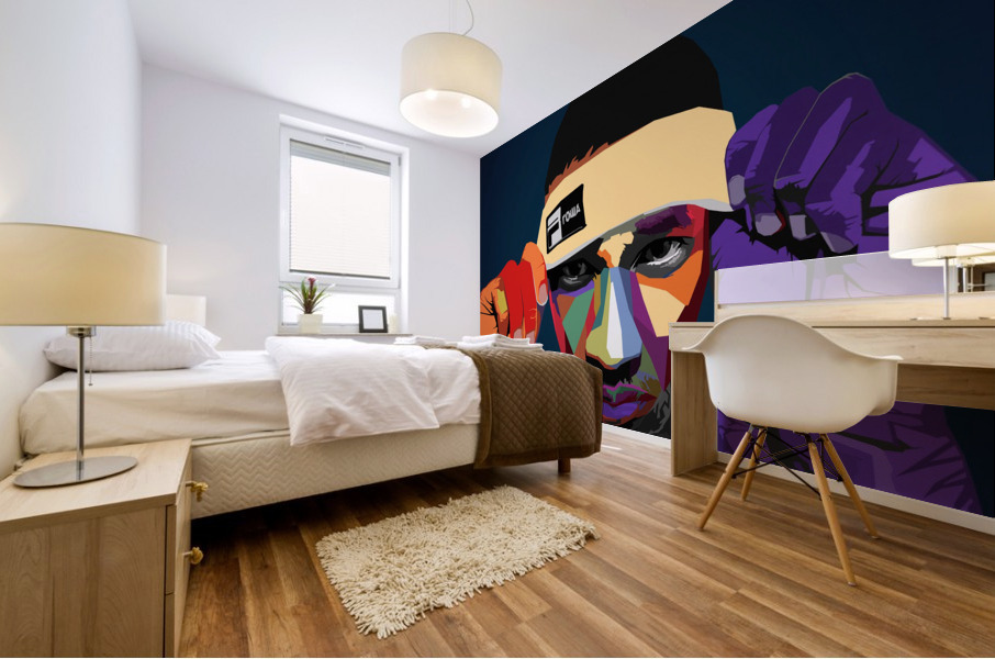 Tyga rapper Mural print