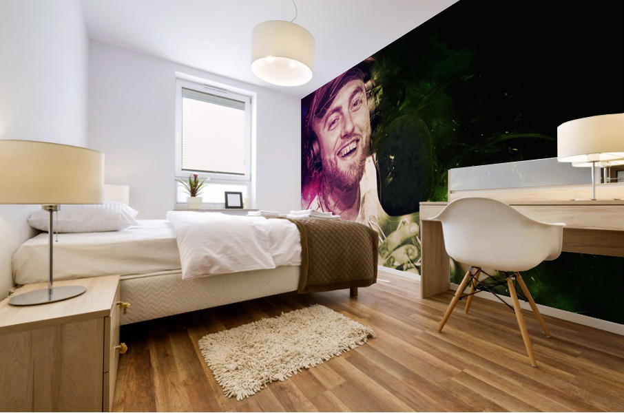 Mac miller Mural print