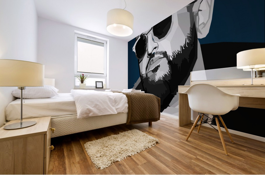 NAV rapper Mural print