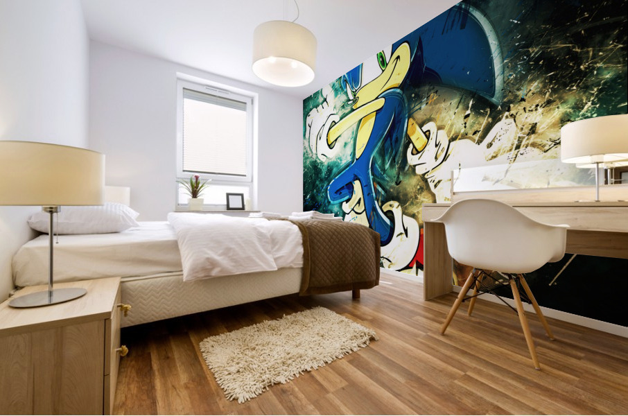 Sonic the Hedgehog Mural print
