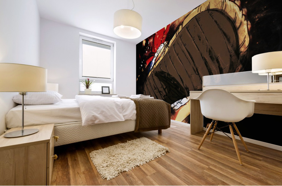 Monkey D Luffy Mural print