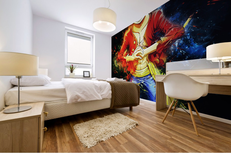 Luffy One Piece Mural print