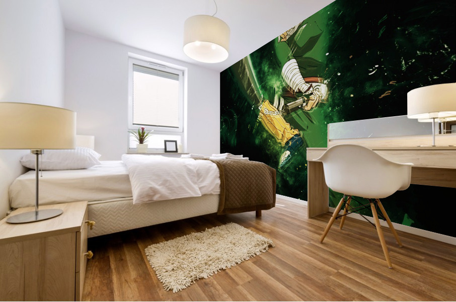 Rock Lee Mural print