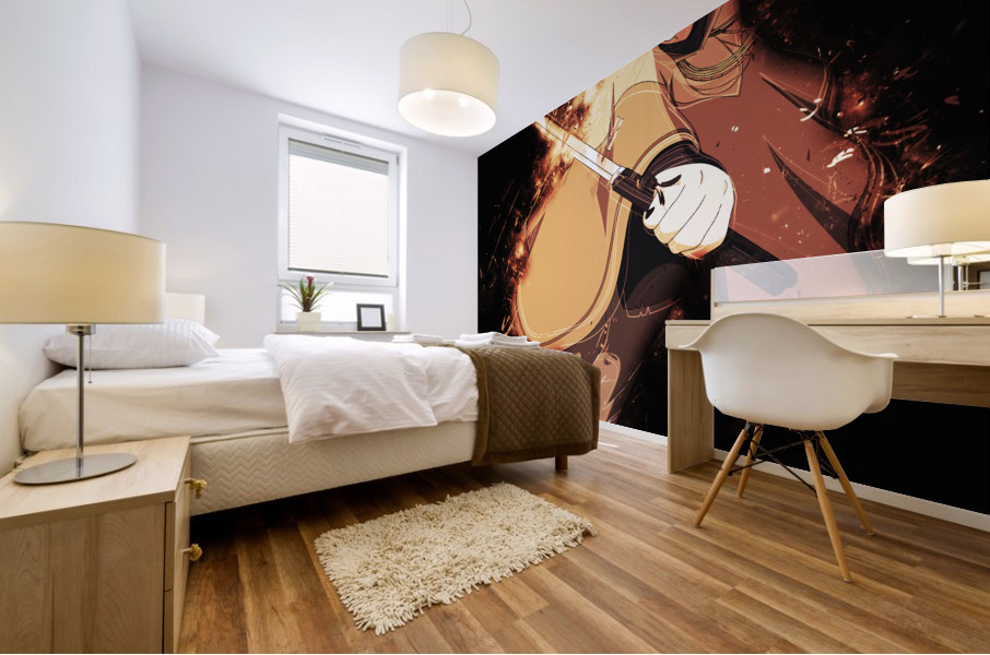 Sasuke Uchiha Mural print