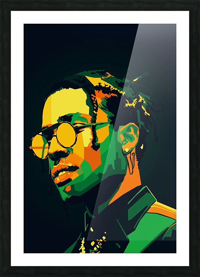 Asap Rocky  Picture Frame print