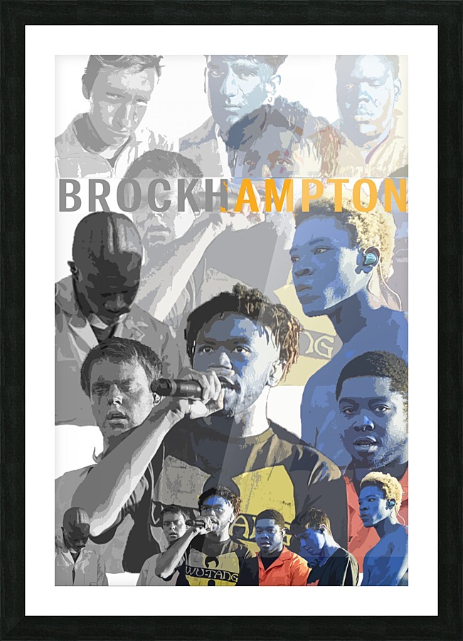 Brockhampton Band Picture Frame print