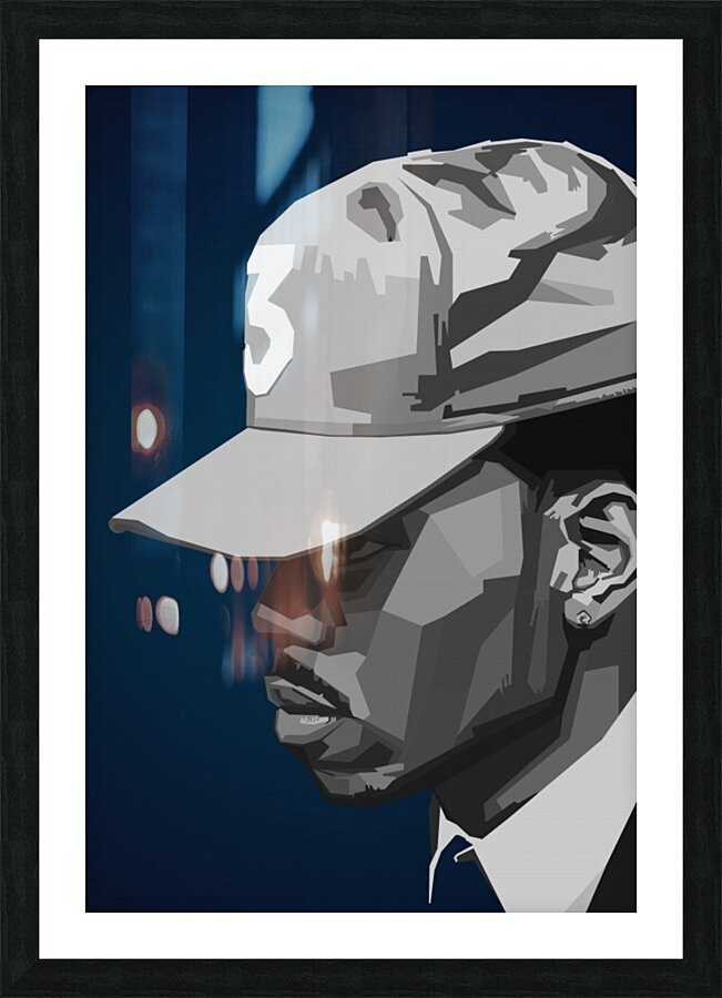 Chance the Rapper Picture Frame print