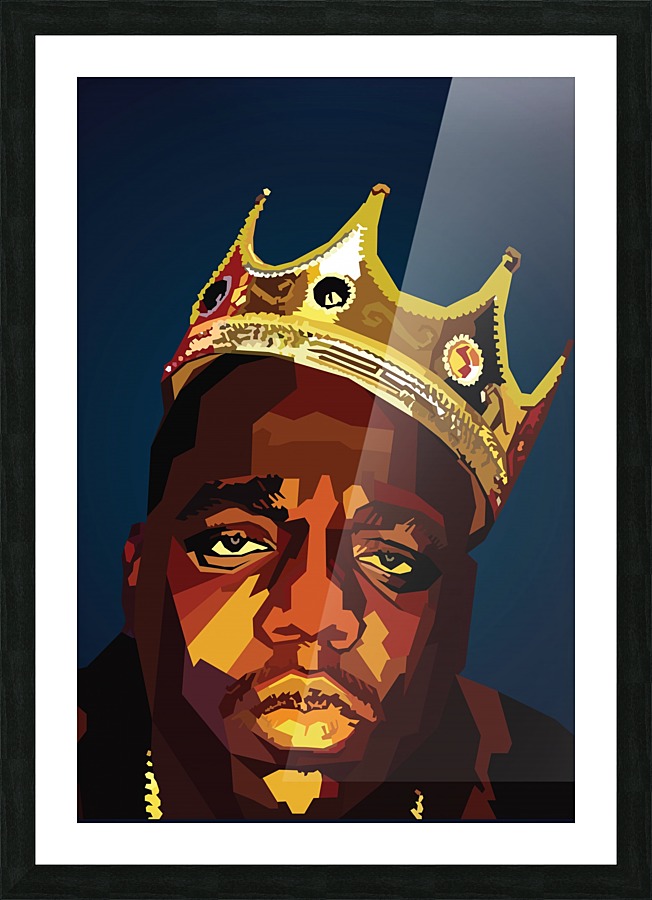 Biggie Smalls Picture Frame print