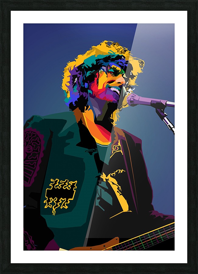 Bob Dylan singer Picture Frame print