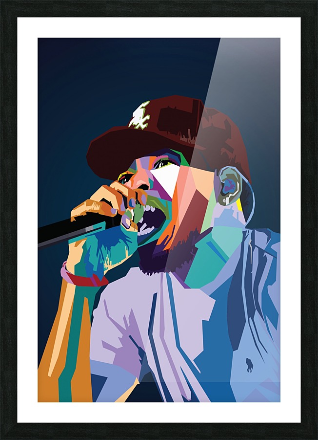 Chance The Rapper Picture Frame print
