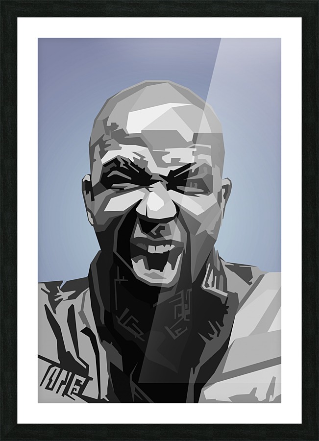 Tech N9ne Rapper Picture Frame print