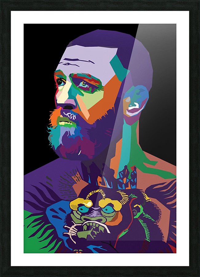Conor McGregor Picture Frame print