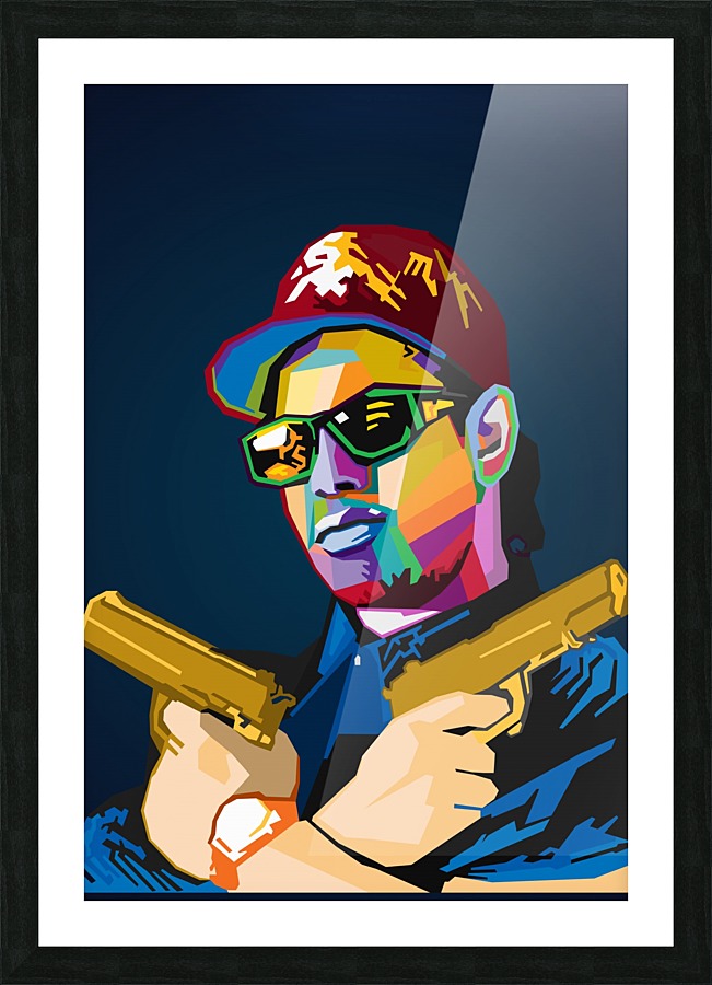 Eazy E Picture Frame print