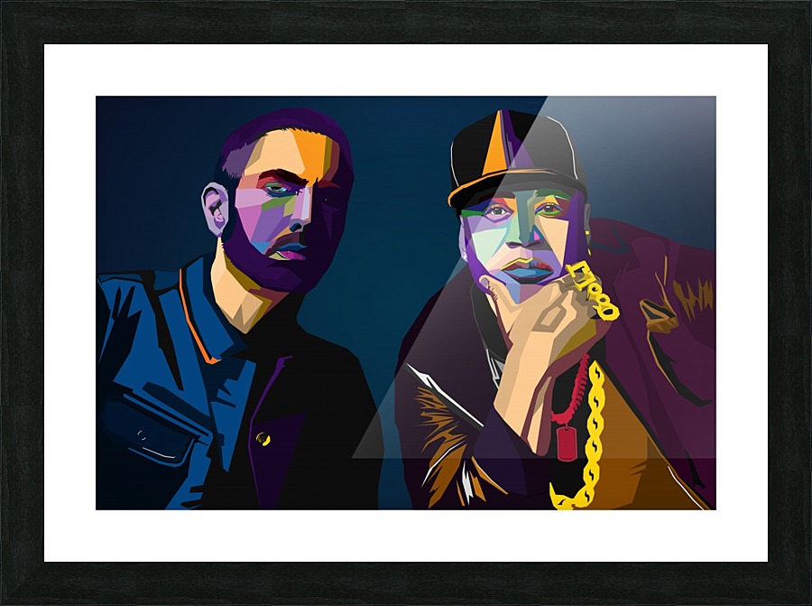 Eminem  LL Cool J Picture Frame print