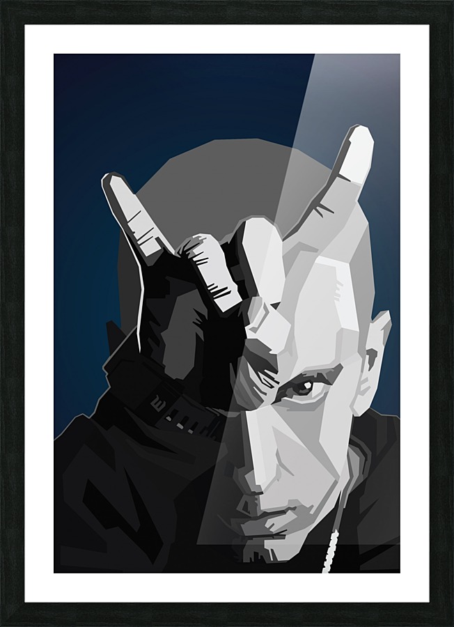 Eminem Picture Frame print