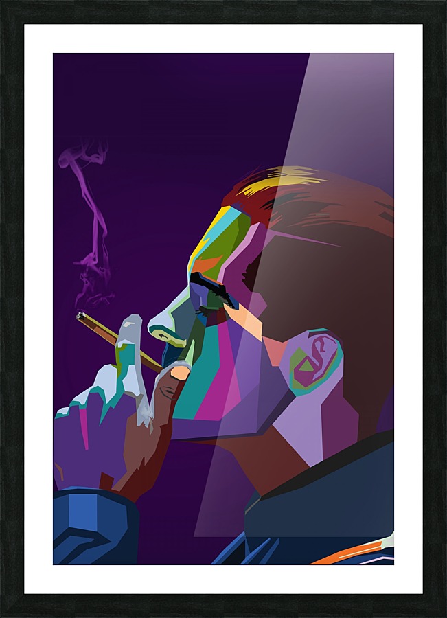 G -Eazy Wpap art Picture Frame print