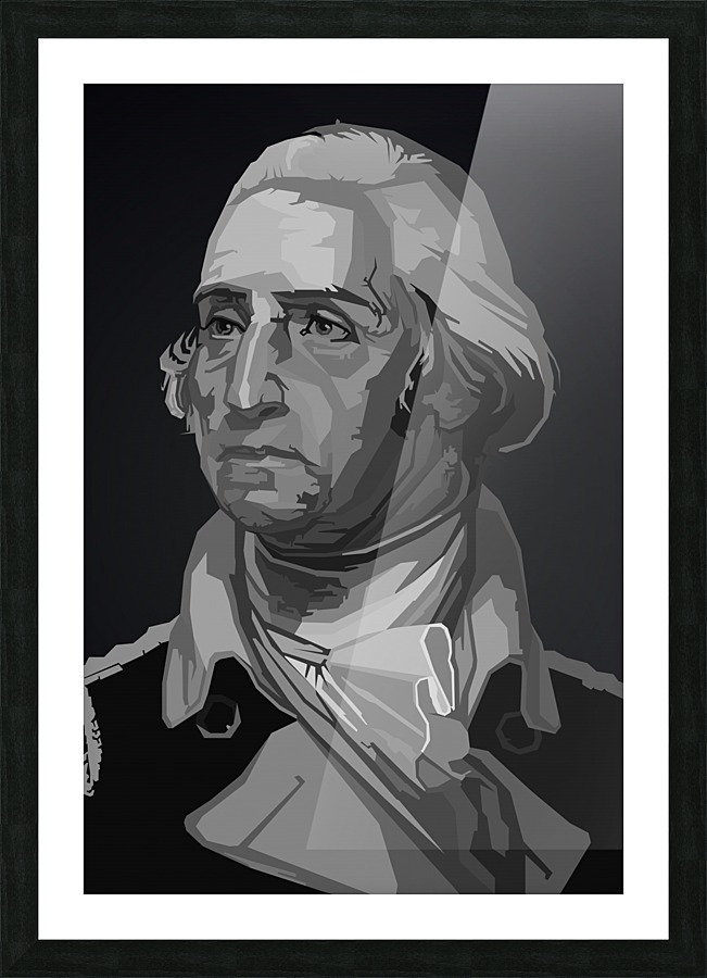 George Washington Picture Frame print