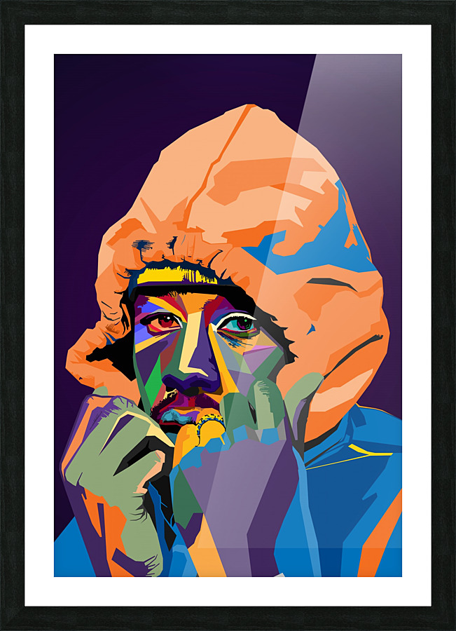 Tyler the creator Wpap Picture Frame print