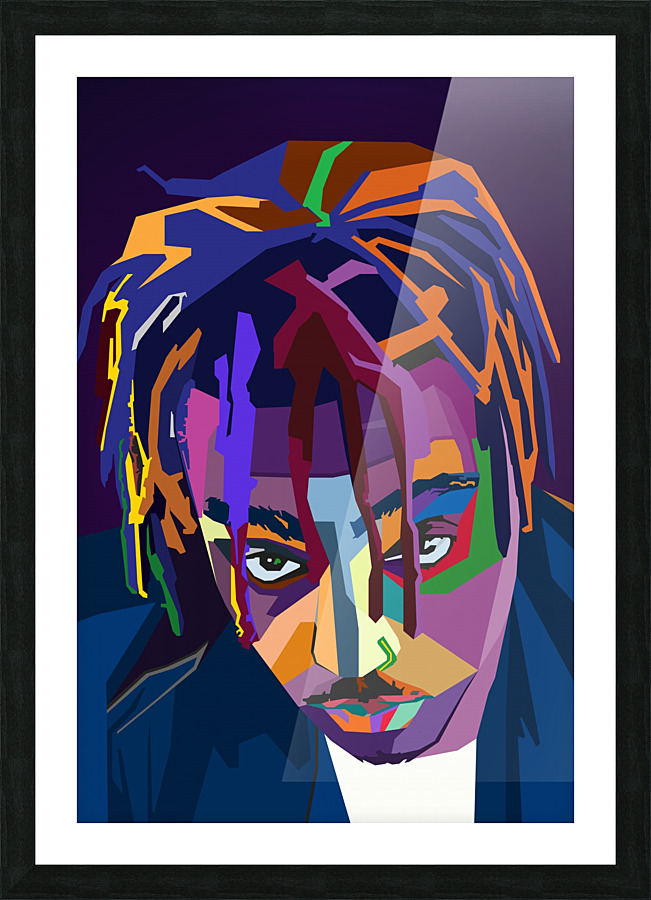 Juice Wrld Rapper Picture Frame print