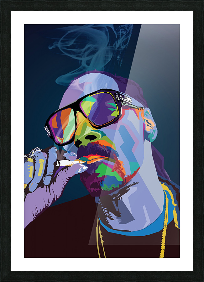 Snoop Dog rapper Picture Frame print