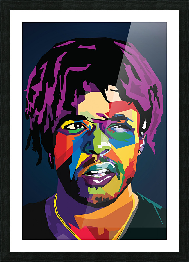 Lil Uzi Vert RAPPER Picture Frame print