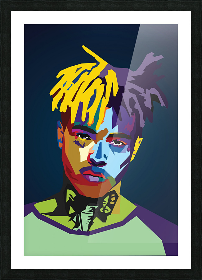 XXXtentacion RAPPER by Long Art Wall Art
