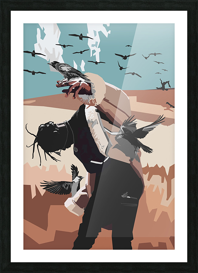 Travis Scott Picture Frame print