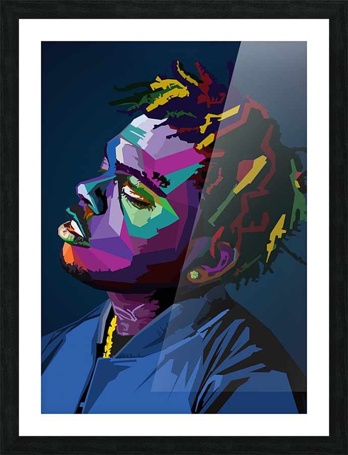 Gunna rapper Picture Frame print