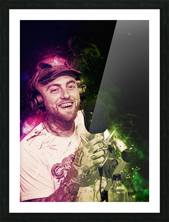 Mac miller Picture Frame print