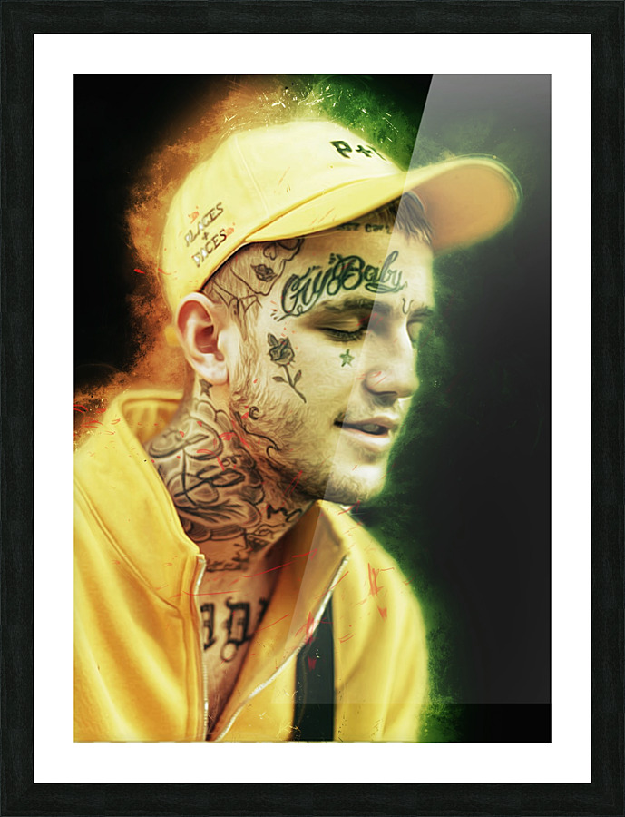 Lil peep Picture Frame print
